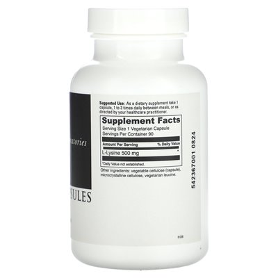 DaVinci Laboratories of Vermont, L-Lysine Capsules, 90 kapsułek DaVinci Laboratories of Vermont, L-Lysine Capsules, 90 kapsułek