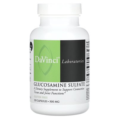 DaVinci Laboratories of Vermont, Glucosaminsulfat, 500 mg, 120 Kapseln