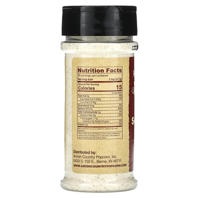 Amish Country Popcorn, Popcorn-Gewürz, Sauerrahm und Zwiebeln, 5 Unzen (142 G)