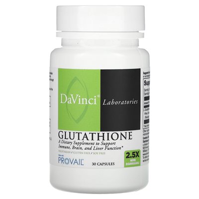 DaVinci Laboratories of Vermont, Glutation, 30 kapsułek