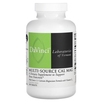 DaVinci Laboratories of Vermont, Multi-Source Cal Mag, 180 tabletek