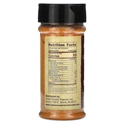 Amish Country Popcorn, Popcorn-Gewürz, Buffalo, 4,75 oz (134 g)