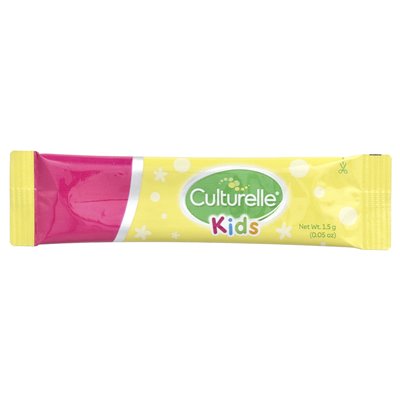 Culturelle, dzieci, czysto Probiotics®, 1+ lata, 50 pojedynczych pakietów, 0,05 uncji (1,5 g)