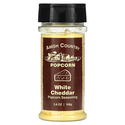Amish Country Popcorn, Popcorn-Gewürz, Weißer Cheddar, 3,8 oz (108 g)