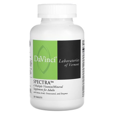 DaVinci Laboratories of Vermont, Spectra, 120 tabletek DaVinci Laboratories of Vermont, Spectra, 120 tabletek