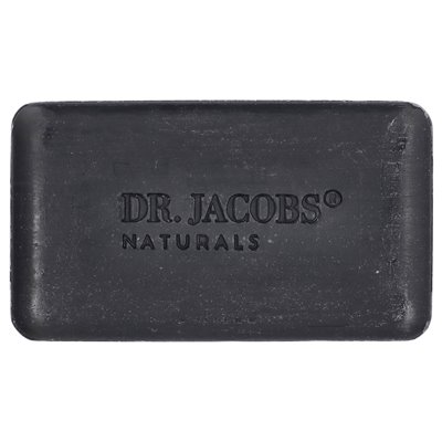 Dr Jacobs Naturals, Loofah złuszczający mydło kastyliczne, błotniste węgiel, 5 uncji (142 g) Dr Jacobs Naturals, Loofah złuszczający mydło kastyliczne, błotniste węgiel, 5 uncji (142 g)