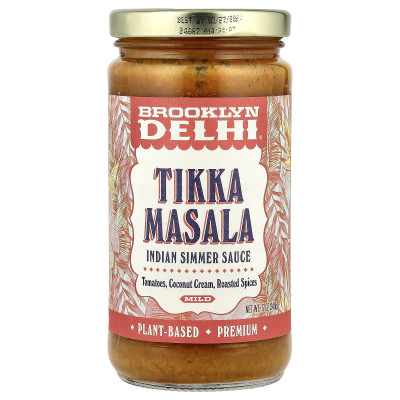 Brooklyn Delhi, Indische Schmorsauce, Tikka Masala, Mild, 12 oz (340 g)