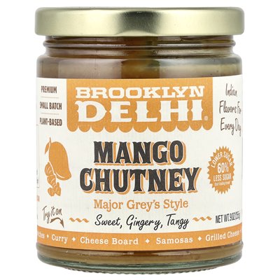 Brooklyn Delhi, Mango Chutney, 9 uncji (255 g)