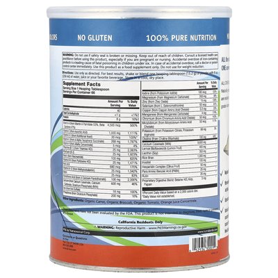All One, Nutritech, Originalformel, Multivitamin- und Mineralpulver, unschlagbar, 2,2 lbs (1000 g)
