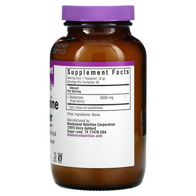 Bluebonnet Nutrition, L-Glutamin-Pulver, 8 oz (228 g)