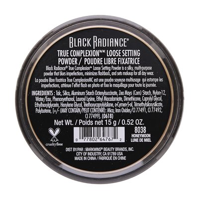 Black Glow, True Complexion, loser Puder, 8038 Monat, 0,52 oz (15 g)