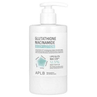 APLB, balsam do ciała glutationu niacynamid, 10,14 fl oz (300 ml) APLB, balsam do ciała glutationu niacynamid, 10,14 fl oz (300 ml)