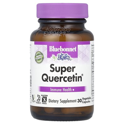 Bluebonnet Nutrition, Super QuerceTin®, 30 kapsułek warzywnych Bluebonnet Nutrition, Super QuerceTin®, 30 kapsułek warzywnych