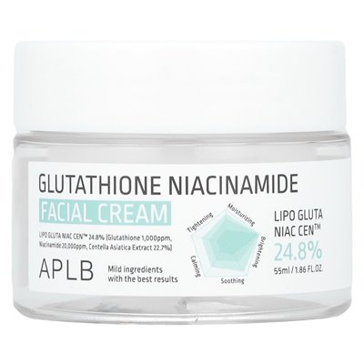 APLB, Glutathione Niacinamide, Face Cream, 1.86 fl oz (55 ml)