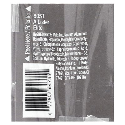 Black Radiance, Eye Appeal, Lid Glitz, 8051 A Lister, 0,16 Fl Oz (5 ml)