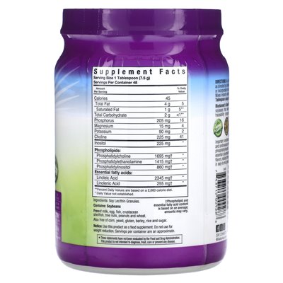 Bluebonnet Nutrition, Super Earth, Lecithin Granules, 12.7 oz (360 g) Bluebonnet Nutrition, Super Earth, Lecithin Granules, 12.7 oz (360 g)