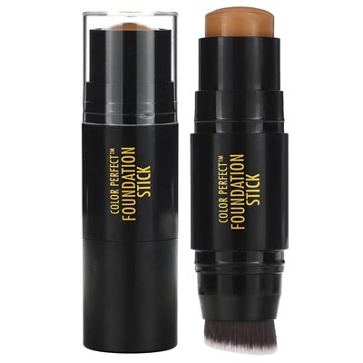 Black Radiance, Color Perfect, Foundation Stick, 6819 Brązowy blask, 0,25 uncji (7 g) Black Radiance, Color Perfect, Foundation Stick, 6819 Brązowy blask, 0,25 uncji (7 g)