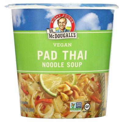 Dr. McDougall's, Vegan Thai Noodle Soup, 2 oz (56 g)