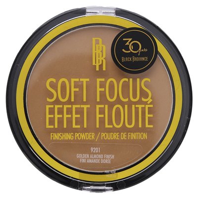 Black Radiance, True Complexion, Soft Focus Finish Powder, 9201 Golden Almond Finish, 0.46 oz (13 g)