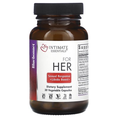 Bluebonnet Nutrition, Intimate Essentials, For Her 30 Veggie Capsules