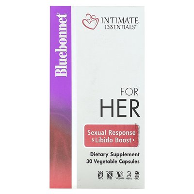 Bluebonnet Nutrition, Intimate Essentials, For Her 30 Veggie Capsules
