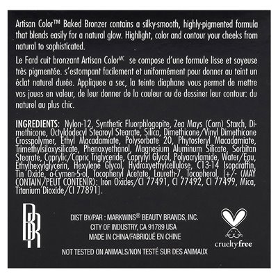 Black Radiance, Artisan Color, Baked Bronzer, 3515 Gingersnap, 0.1 oz (3 g)