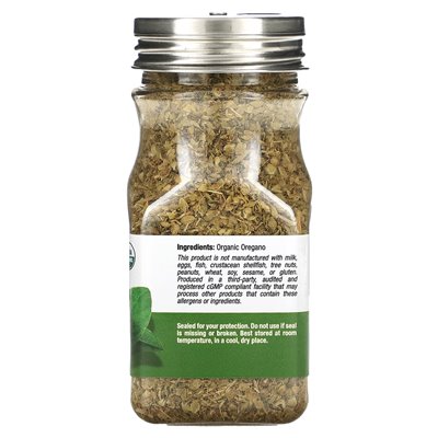 California Gold Nutrition, Foods, Organic Oregano, 0,80 uncji (22,6 g) California Gold Nutrition, Foods, Organic Oregano, 0,80 uncji (22,6 g)