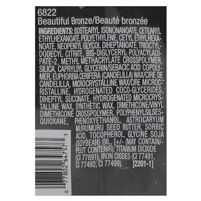 Black Radiance, Color Perfect, Foundation Stick, 6822 Piękny brąz, 0,25 uncji (7 g)