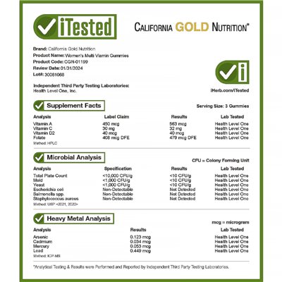 California Gold Nutrition, Multiwitamin Gummy, Cherry, Strawberry i Raspberry, 90 Gummies California Gold Nutrition, Multiwitamin Gummy, Cherry, Strawberry i Raspberry, 90 Gummies