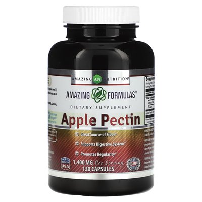 Amazing Nutrition, Apple Pectin, 1400mg, 120 Capsules (700mg per capsule)