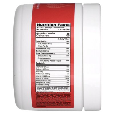 Kalifornijskie odżywianie złota, napoje, nawodnienie, elektrolity, Punch Fruit, 8 uncji (227 g)