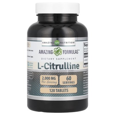 Amazing Nutrition, L-Citrulline, 2000mg, 120 Tablets (1000mg per tablet)