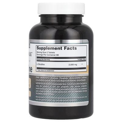 Amazing Nutrition, L-Citrulline, 2000mg, 120 Tablets (1000mg per tablet)