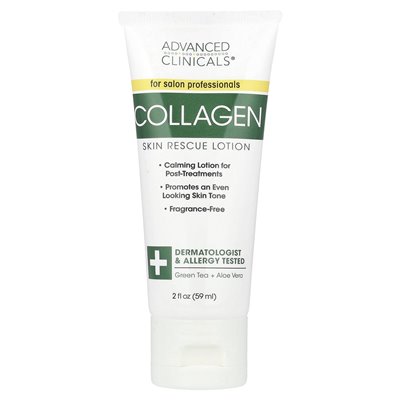 Zaawansowane kliniki, kolagen, balsam ratunkowy, bez zapachu, 2 Fl Oz (59 ml) Zaawansowane kliniki, kolagen, balsam ratunkowy, bez zapachu, 2 Fl Oz (59 ml)