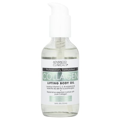 Advanced Clinics, Collagen, Lifting Body Oil, 3.8 Fl Oz (112 ml)
