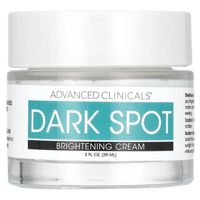Advanced Clinics, Dark Spot Lightening Cream, 2 fl oz (59 ml)