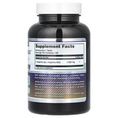 Amazing Nutrition, L-Arginine, 1000mg, 120 Tablets