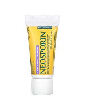 Neosporin, +Lidocain-Salbe, 0,5 oz (14,2 g) Neosporin, +Lidocain-Salbe, 0,5 oz (14,2 g)