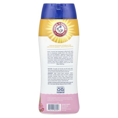 Arm & Hammer, Super Odświeżający Szampon dla Zwierząt, Kwiat Kiwi, 20 uncji (591 ml)