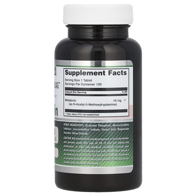 Amazing Nutrition Melatonin 10 mg 120 Tabletten