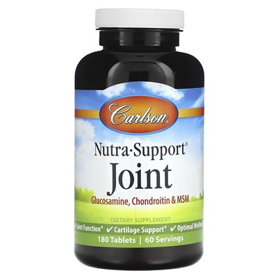 Carlson, nutra-support złącza, 180 tabletek