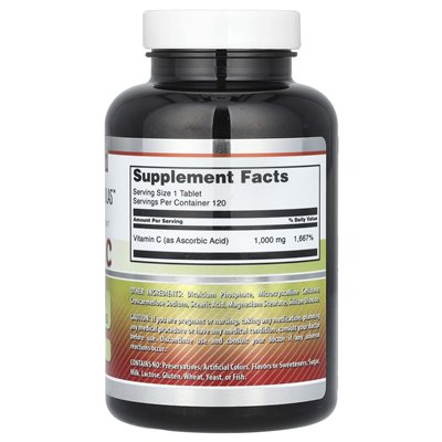 Amazing Nutrition, Vitamin C, 1000mg, 120 Tablets