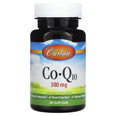 Carlson, CO-Q10, 300 mg, 30 Kapseln
