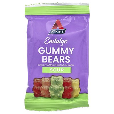 Atkins, Endulge™, Gummibärchen, sauer, 6 Packungen, 1,06 oz (30 g)