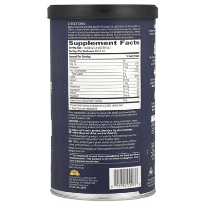 Biochem, 100% izolat serwatki, bez cukru, czekolada, 12,5 uncji (355 g)