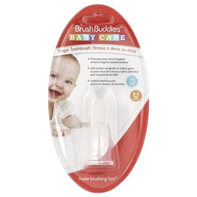 Brush Buddies, Pielęgnacja Dziecka, Szczoteczka Do Palca, 0-3 LAT, 1 Szczoteczka Do Palca Brush Buddies, Pielęgnacja Dziecka, Szczoteczka Do Palca, 0-3 LAT, 1 Szczoteczka Do Palca