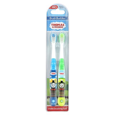 Brush Buddies, Thomas &amp Friends szczoteczka do zębów, 2 paczki