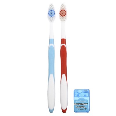 Brush Buddies, Zestaw szczotkowania, dorosły, 5 paczek Brush Buddies, Zestaw szczotkowania, dorosły, 5 paczek