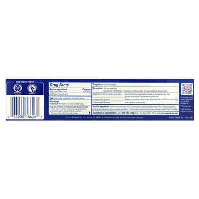 Arm & Hammer, Advance White, Fluorid Fluoride Mint, Clean Mint, 6 uncji (170 g) Arm & Hammer, Advance White, Fluorid Fluoride Mint, Clean Mint, 6 uncji (170 g)
