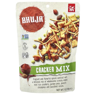 Bhuja, Cracker Mix, 7 uncji (199 g) Bhuja, Cracker Mix, 7 uncji (199 g)